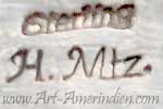 H. Mtz. mark on jewelry is Harry Martinez Navajo hallmark