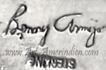 Benny Armijo script hallmark from 1980 to death in 2022